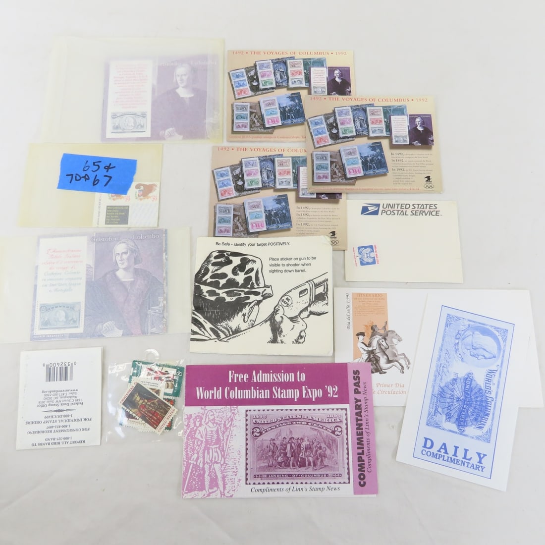 Collection of US Stamps, Sets, Plate Blocks & More - 13