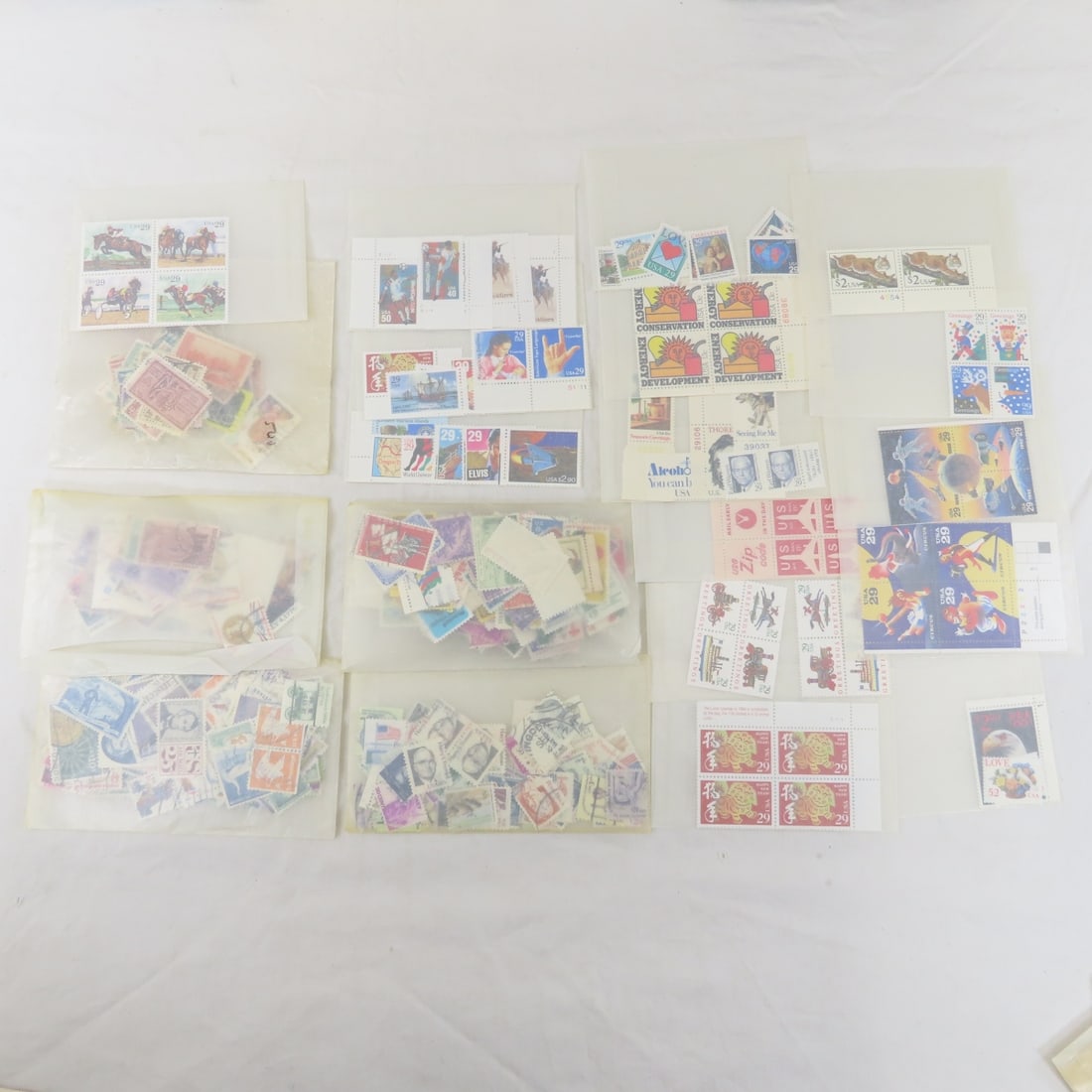 Collection of US Stamps, Sets, Plate Blocks & More - 4