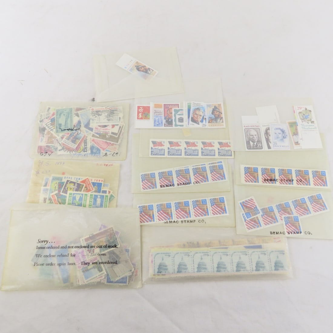 Collection of US Stamps, Sets, Plate Blocks & More - 6