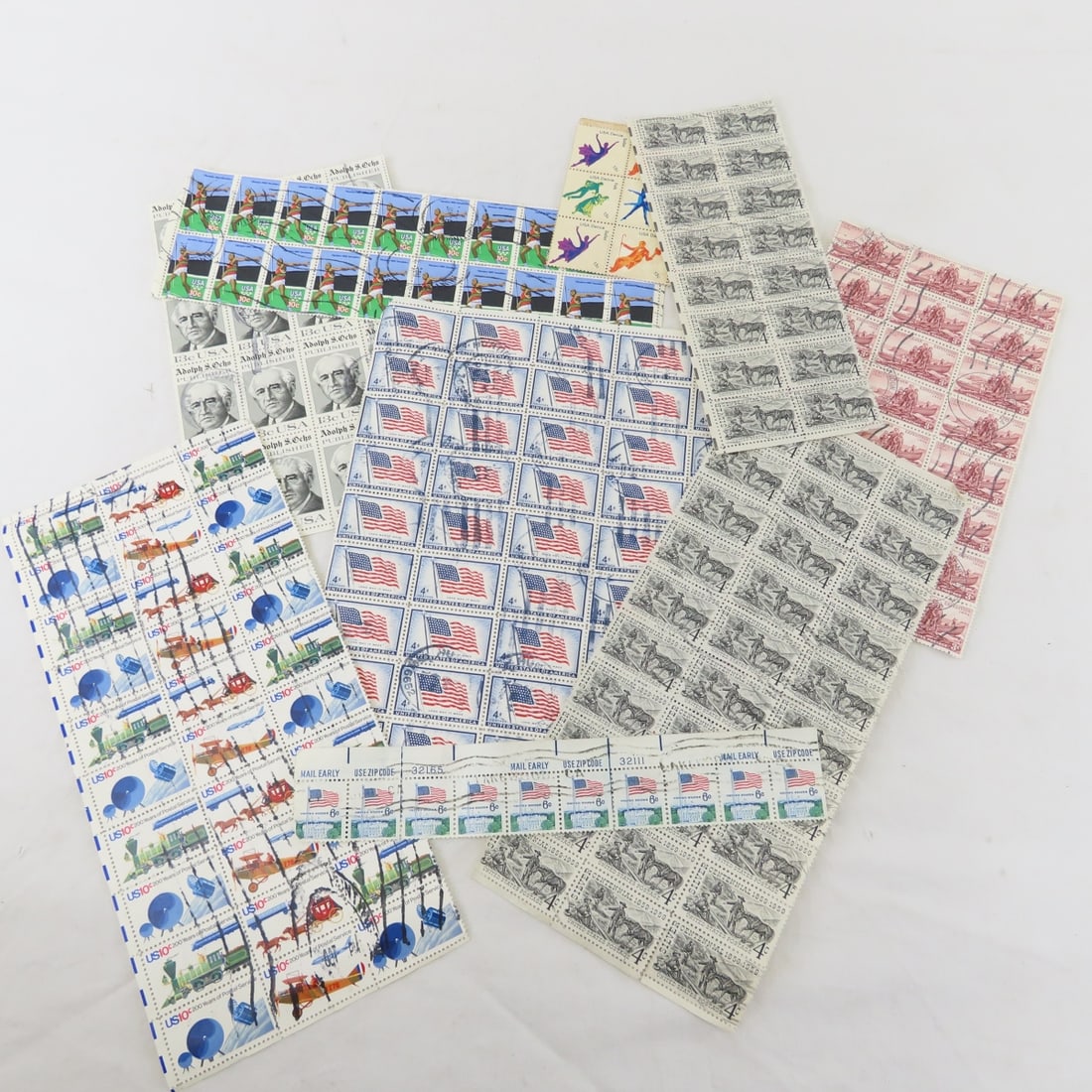 Collection of US Stamps, Sets, Plate Blocks & More - 8