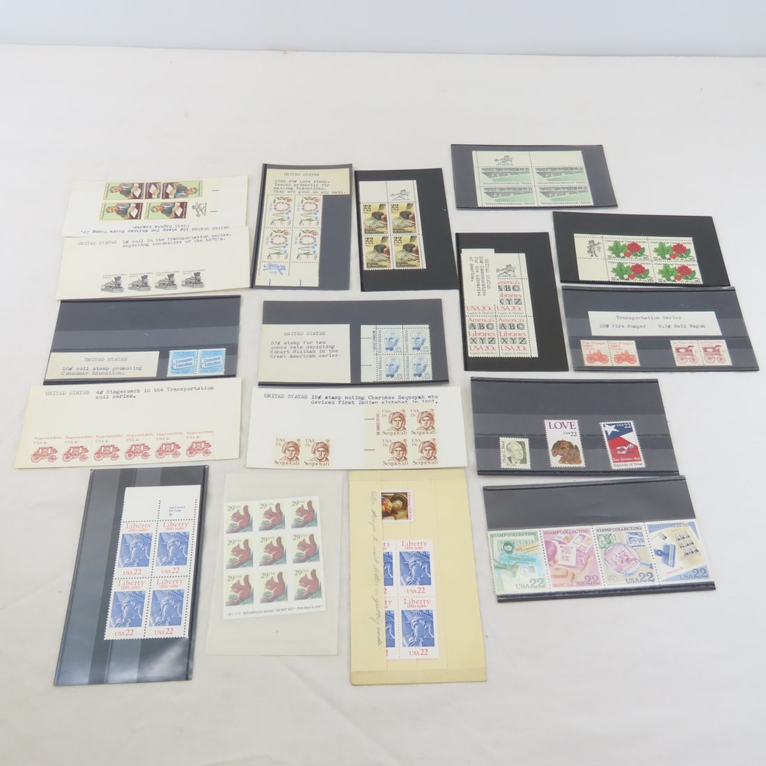 Mint US Stamps in Glassine Envelopes - 7