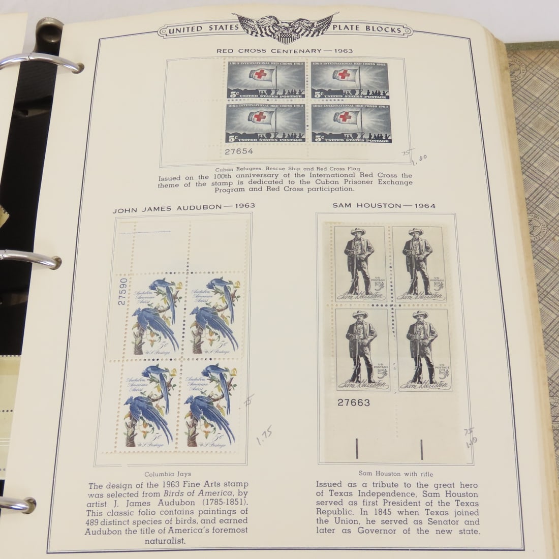 MNH US Plate Block Collection - 10