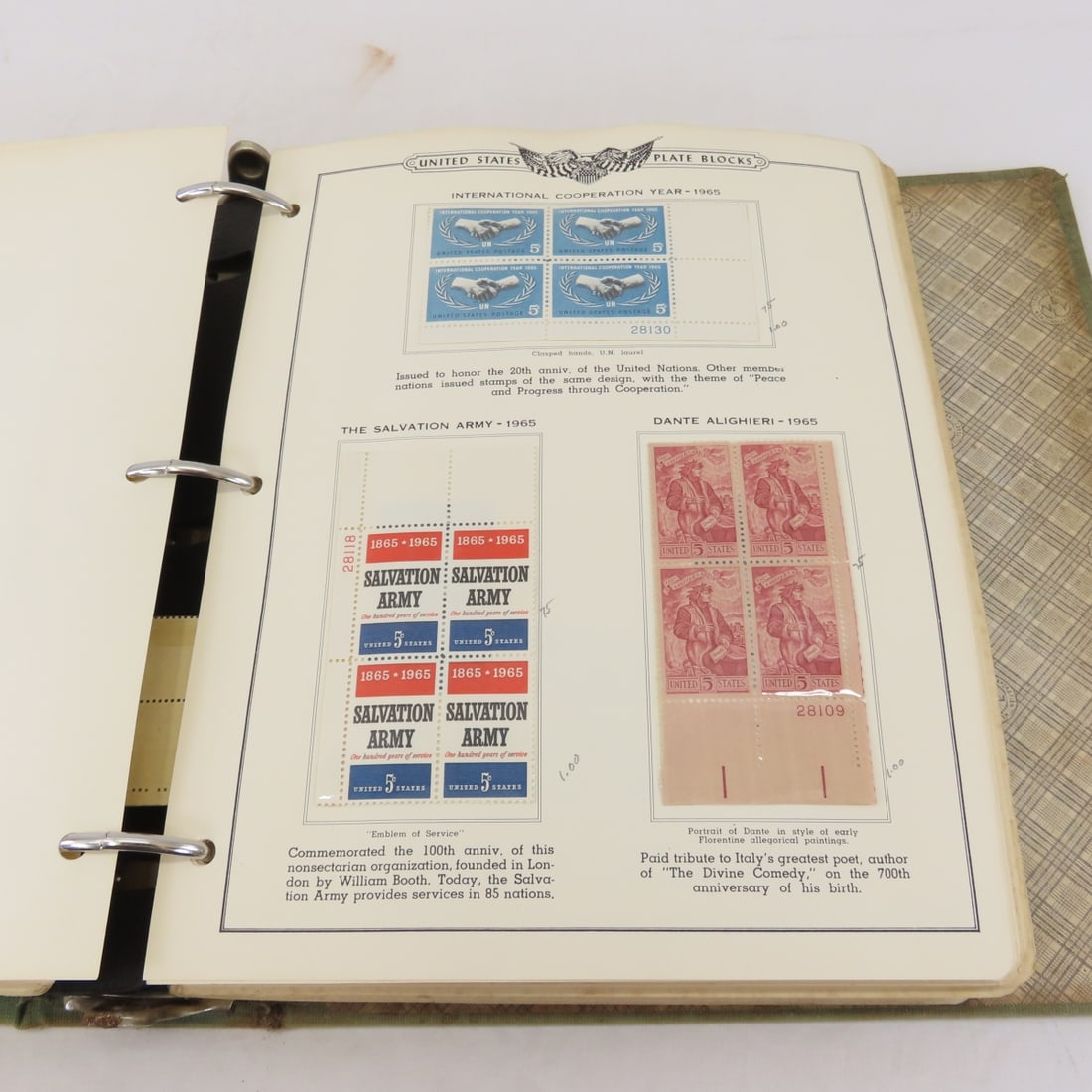 MNH US Plate Block Collection - 13