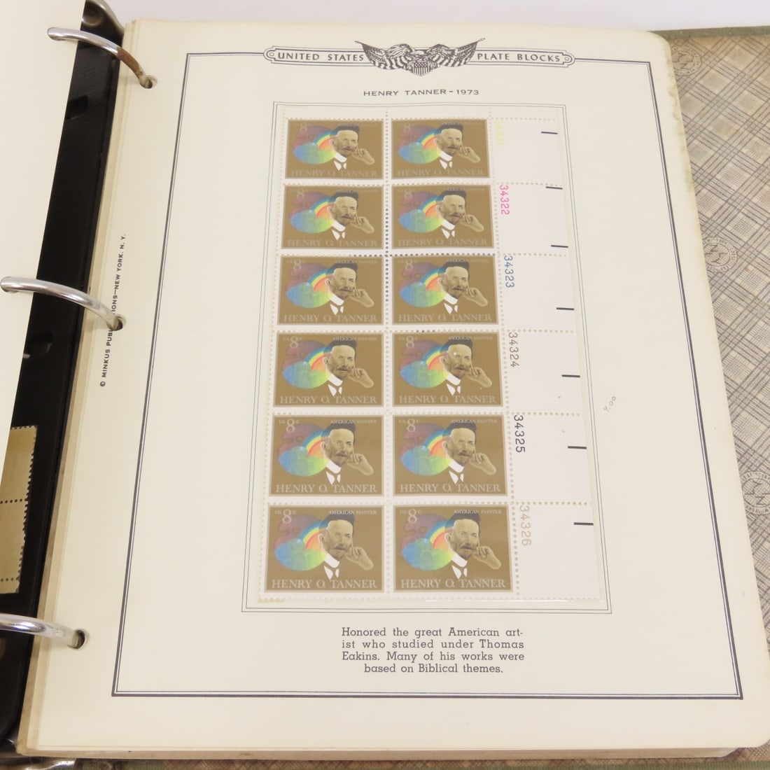 MNH US Plate Block Collection - 19