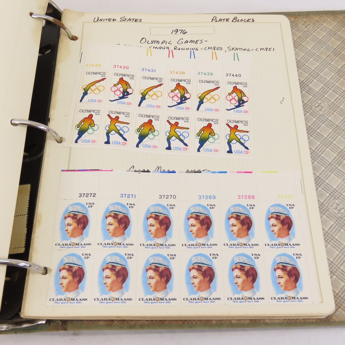MNH US Plate Block Collection - 20