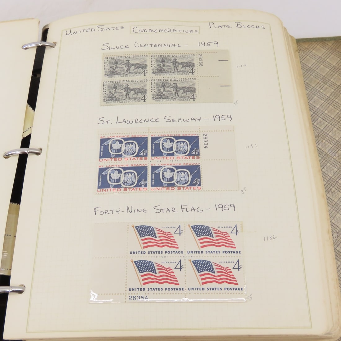 MNH US Plate Block Collection - 3