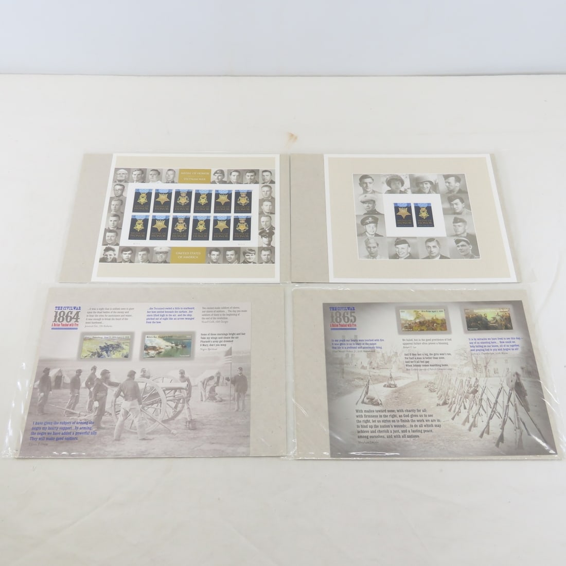 Collectible US MNH Complete Stamp Sheets - 2