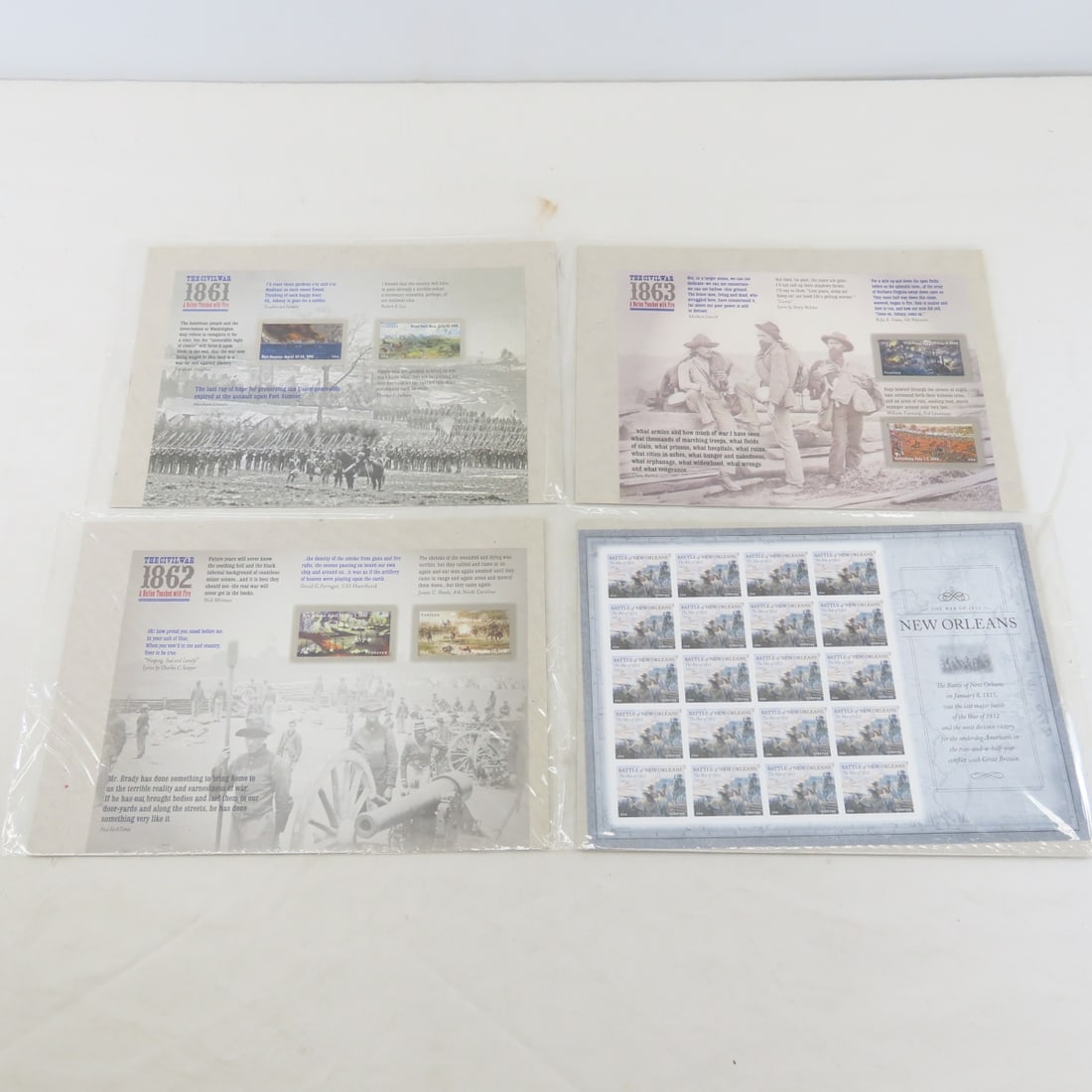 Collectible US MNH Complete Stamp Sheets - 3
