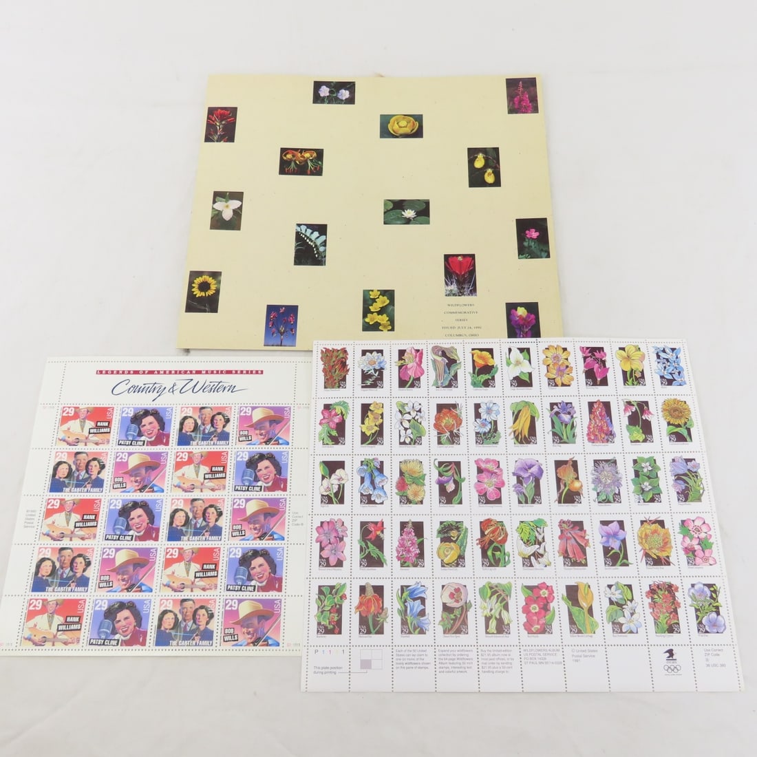 Collectible US MNH Complete Stamp Sheets - 5