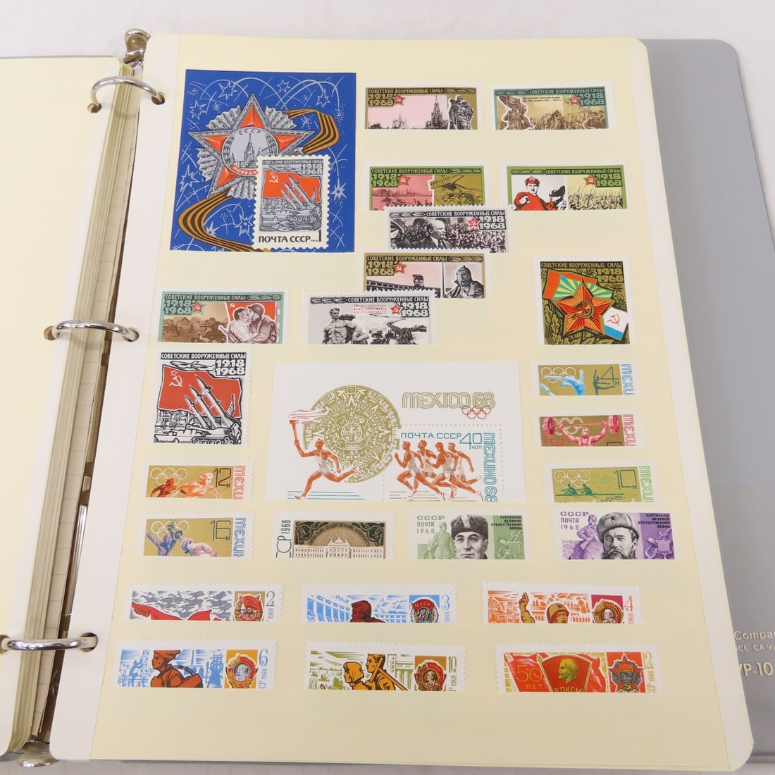 World Stamps, Russia, Germany, Ukraine in Binders - 10