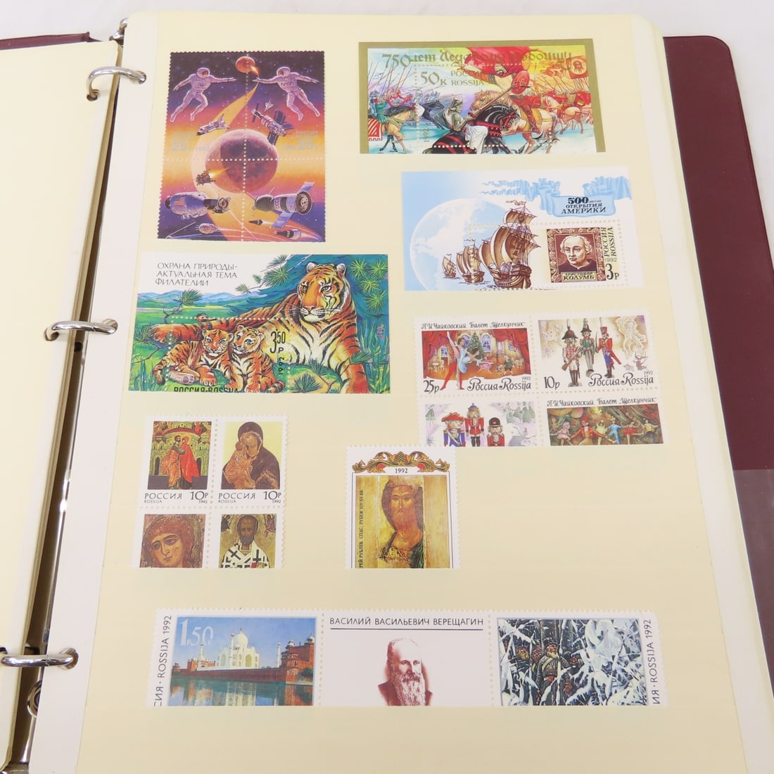 World Stamps, Russia, Germany, Ukraine in Binders - 14