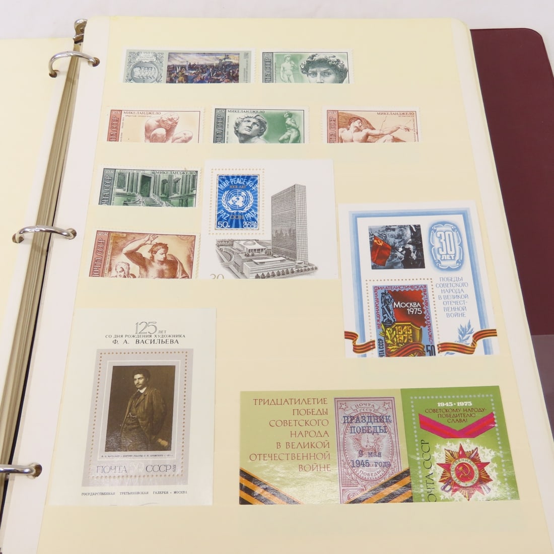 World Stamps, Russia, Germany, Ukraine in Binders - 17