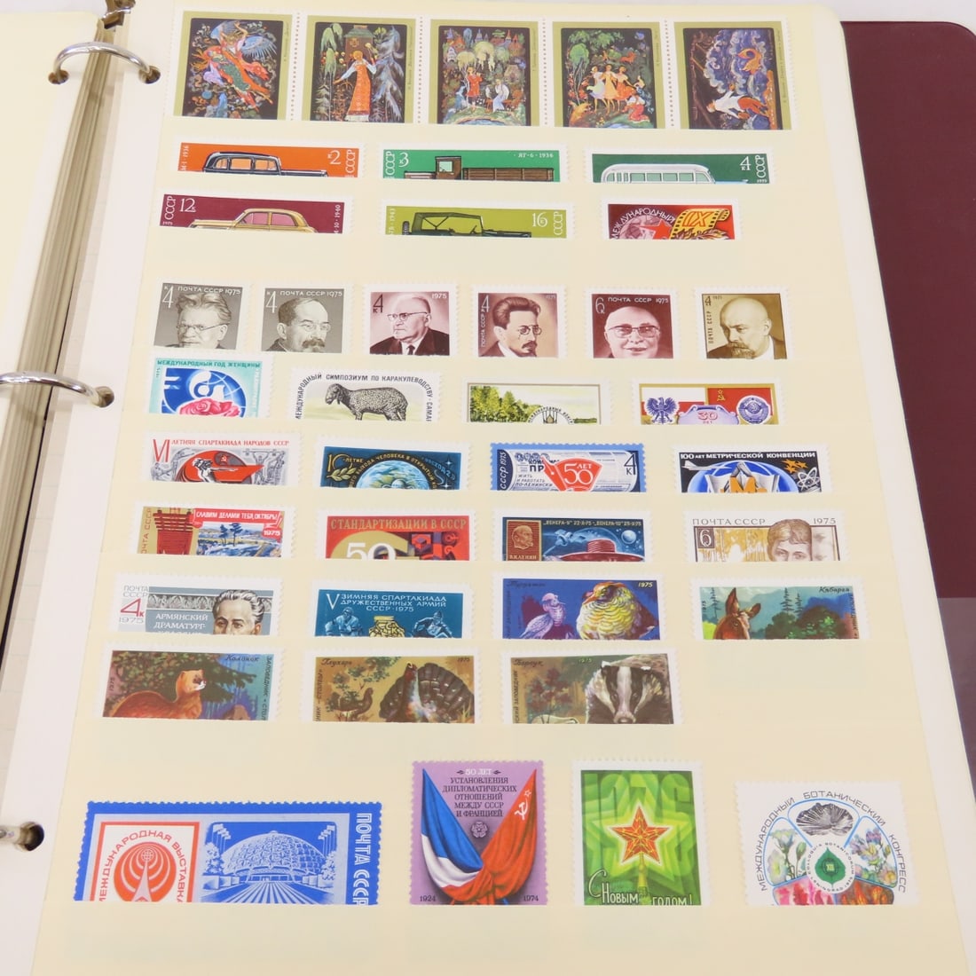 World Stamps, Russia, Germany, Ukraine in Binders - 18