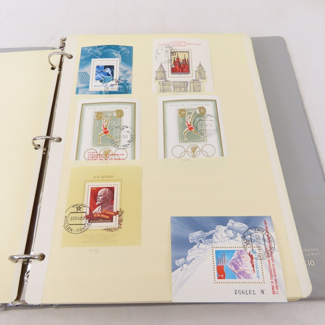 World Stamps, Russia, Germany, Ukraine in Binders - 2