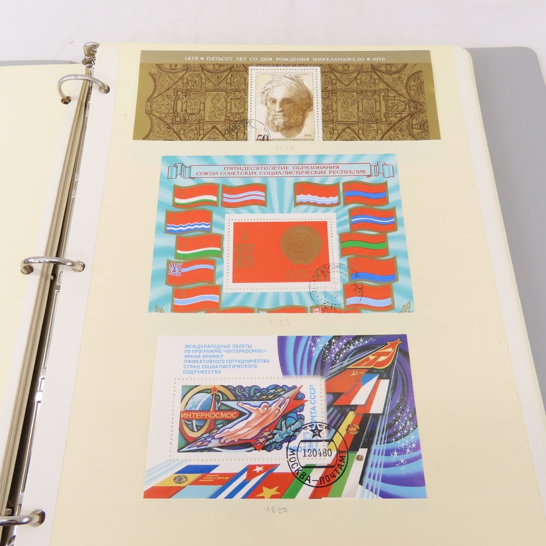World Stamps, Russia, Germany, Ukraine in Binders - 4