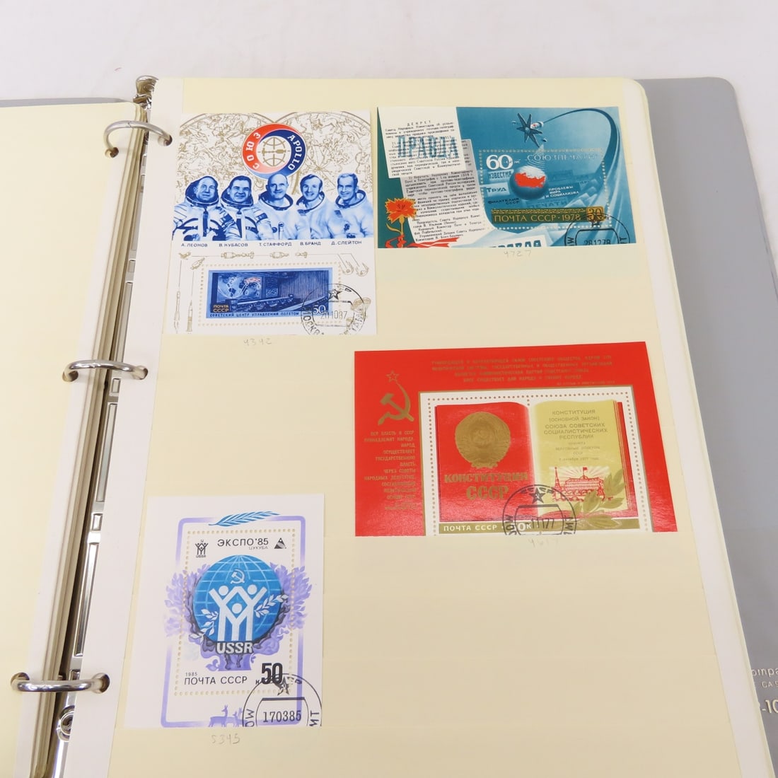 World Stamps, Russia, Germany, Ukraine in Binders - 5