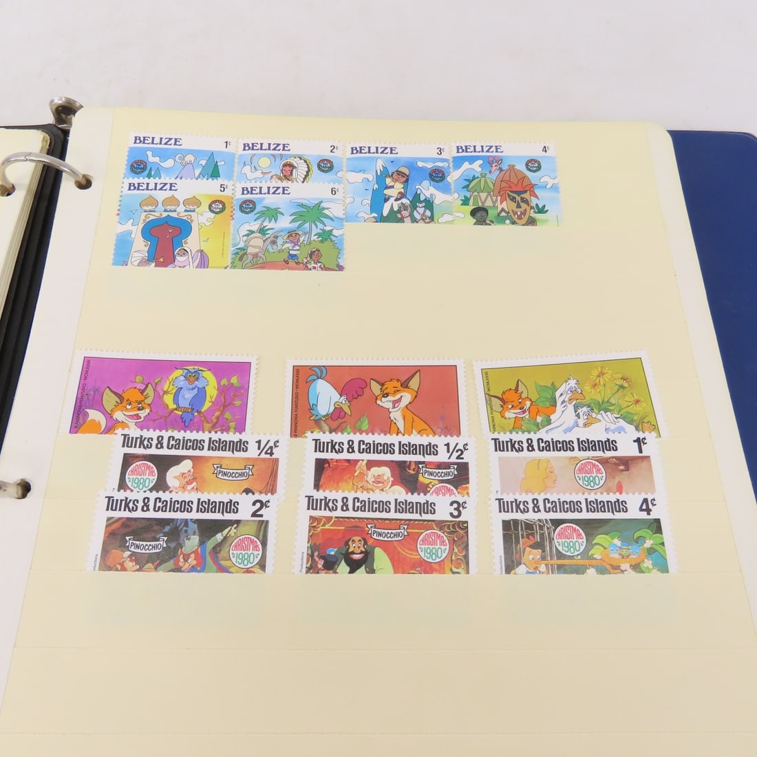 18 Stock Pages of Worldwide Disney Stamps - 11