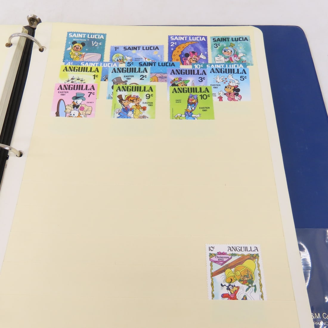 18 Stock Pages of Worldwide Disney Stamps - 17