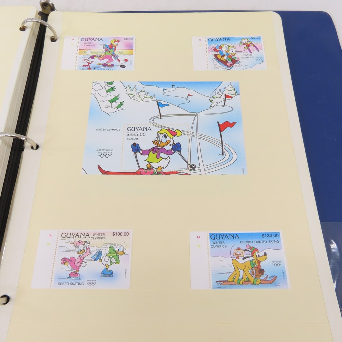 18 Stock Pages of Worldwide Disney Stamps - 20