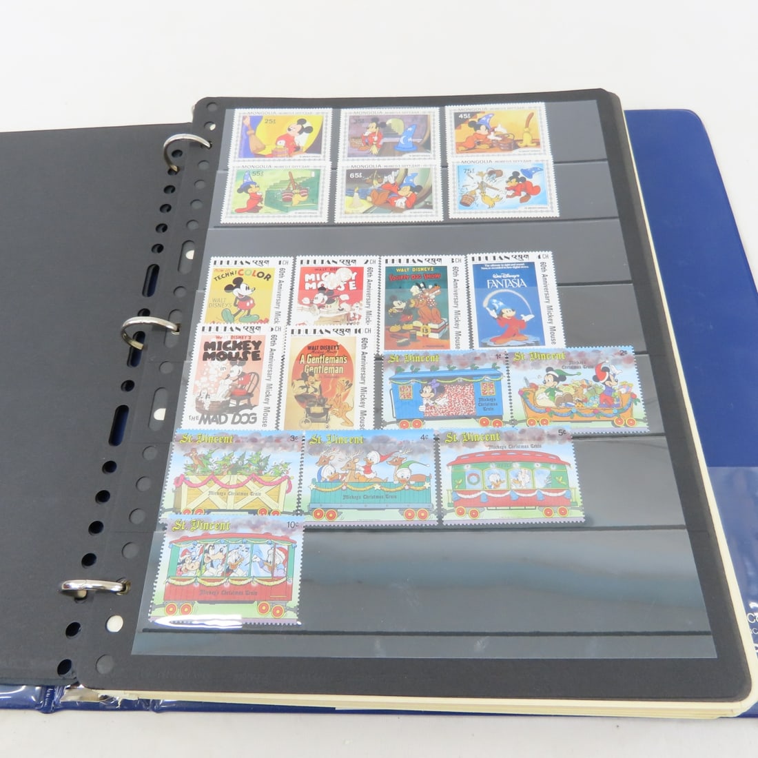 18 Stock Pages of Worldwide Disney Stamps - 4