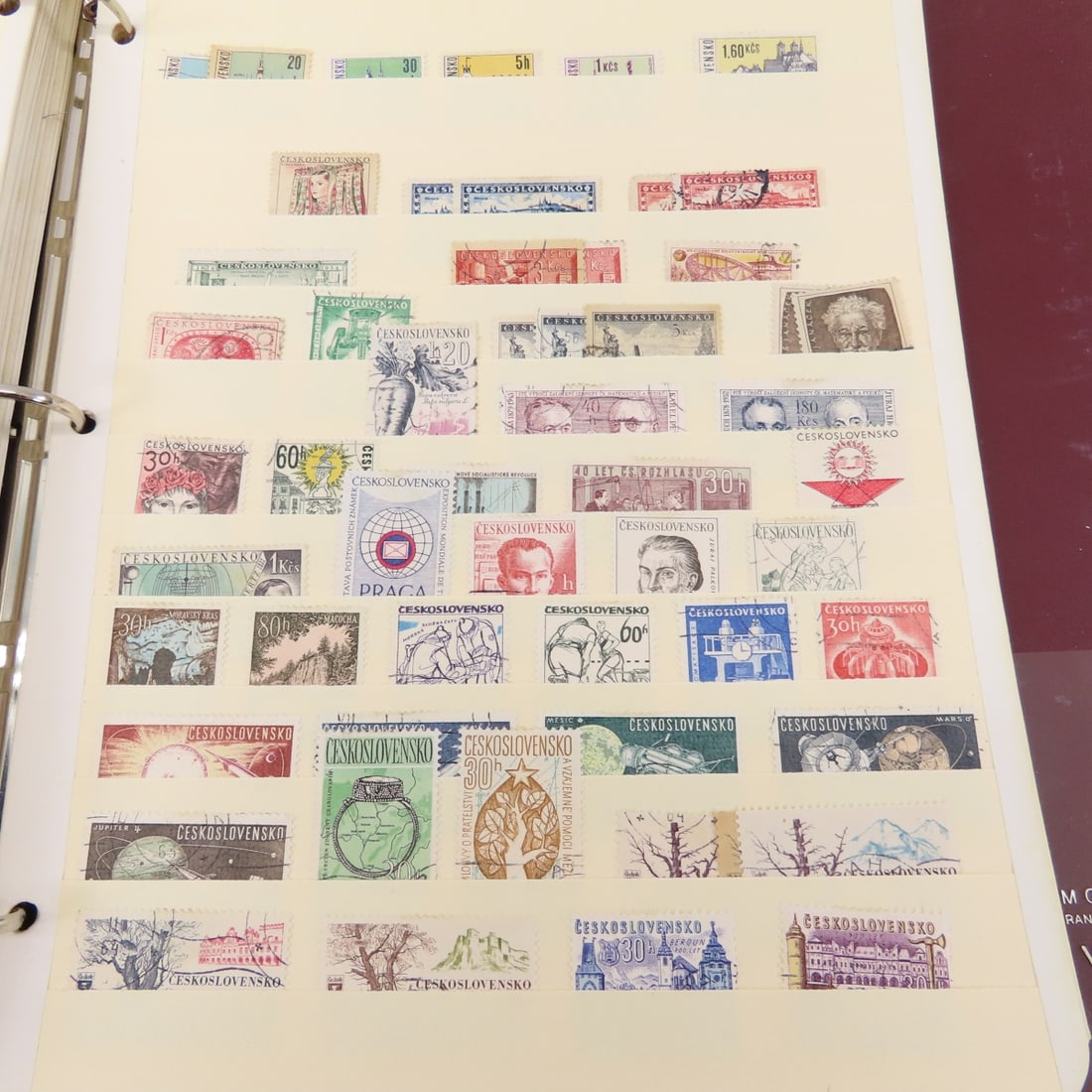 3 Binders of World Stamps - 10