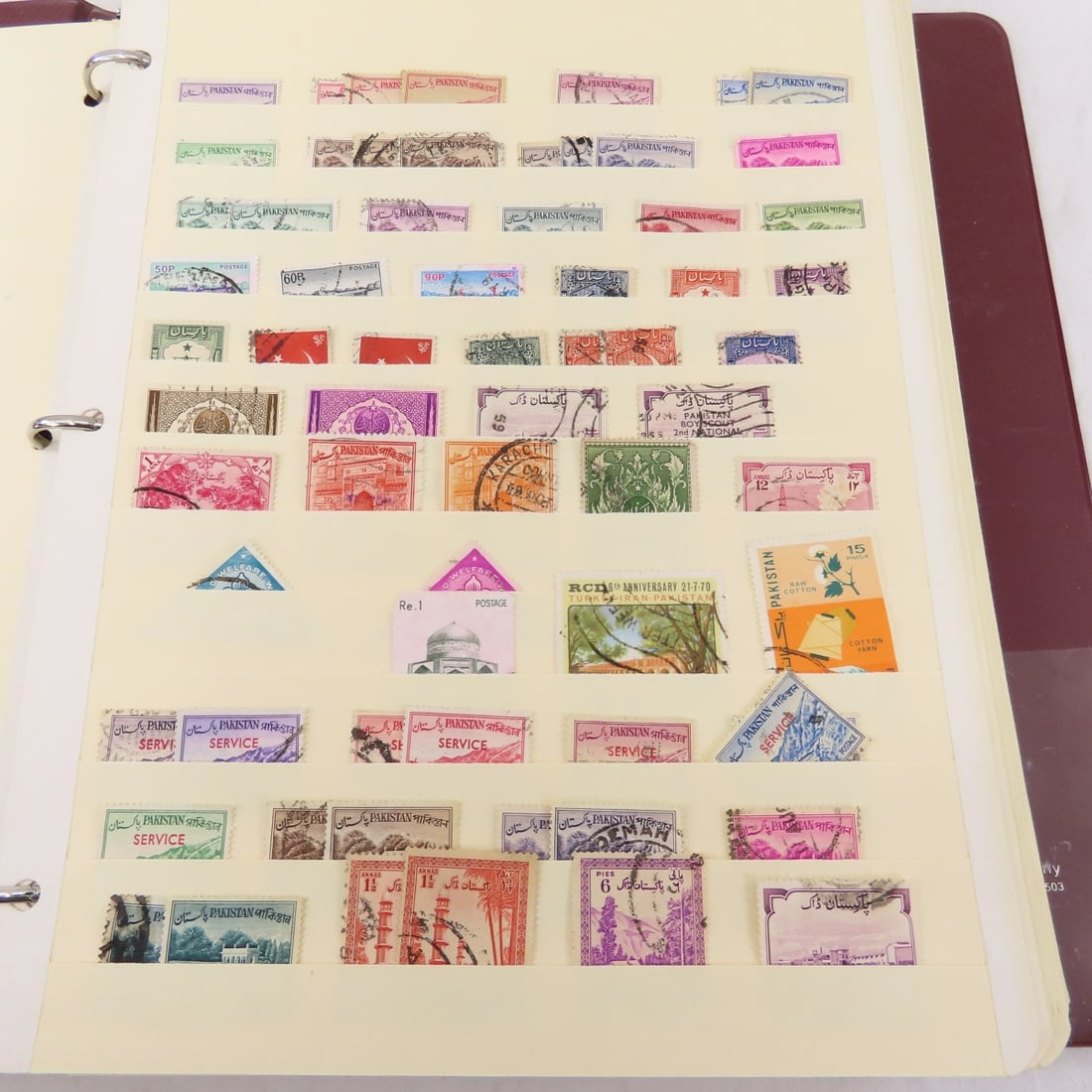 3 Binders of World Stamps - 16