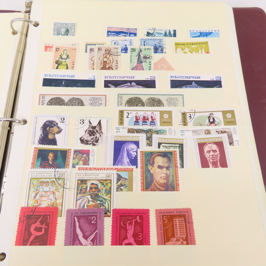 3 Binders of World Stamps - 5
