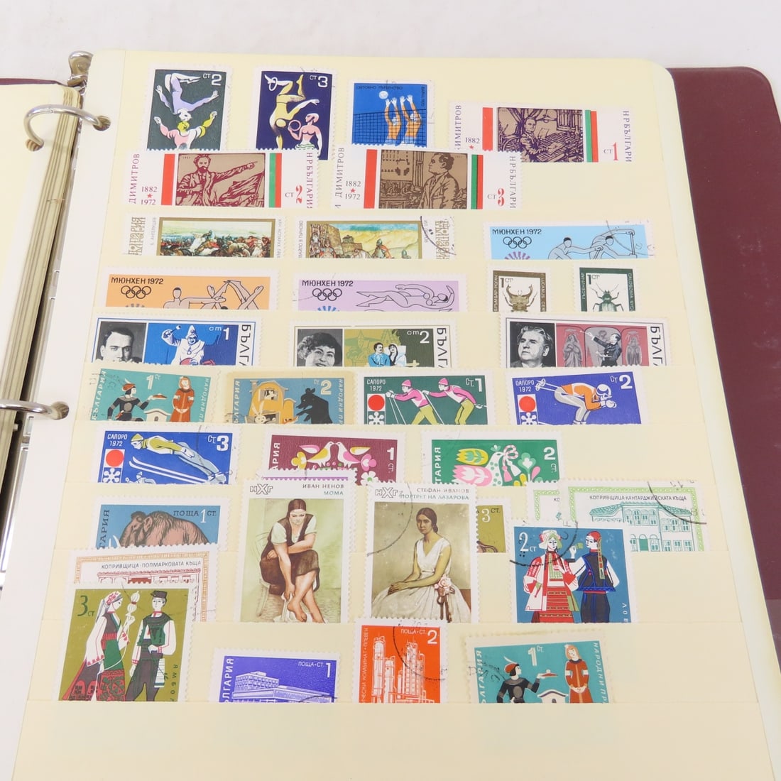 3 Binders of World Stamps - 6