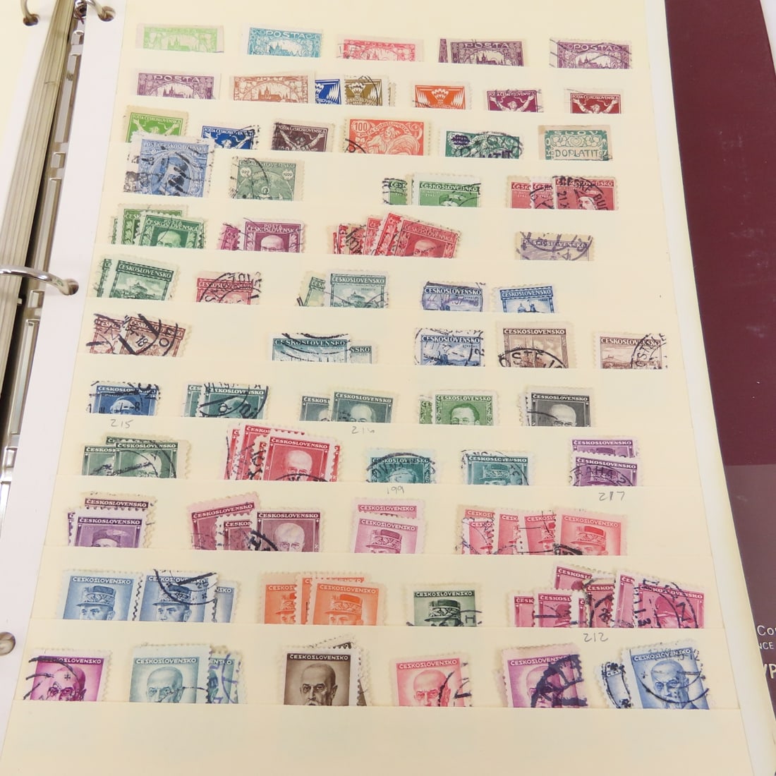 3 Binders of World Stamps - 8