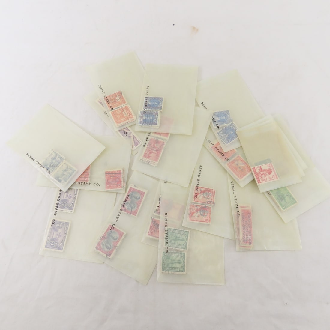 Worldwide Stamps on Approval Sheets & Glassine - 8