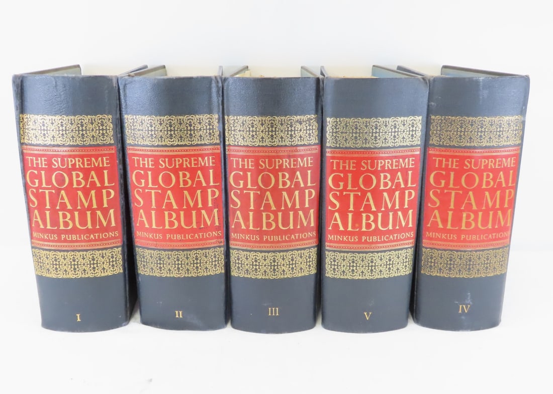 "The Supreme Global Stamp Album" 5 Volume Set - 2