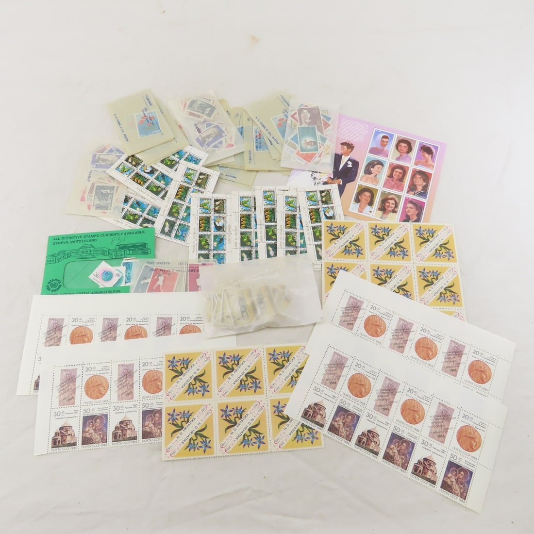 Collection of World Stamps in Glassine Envelopes - 12
