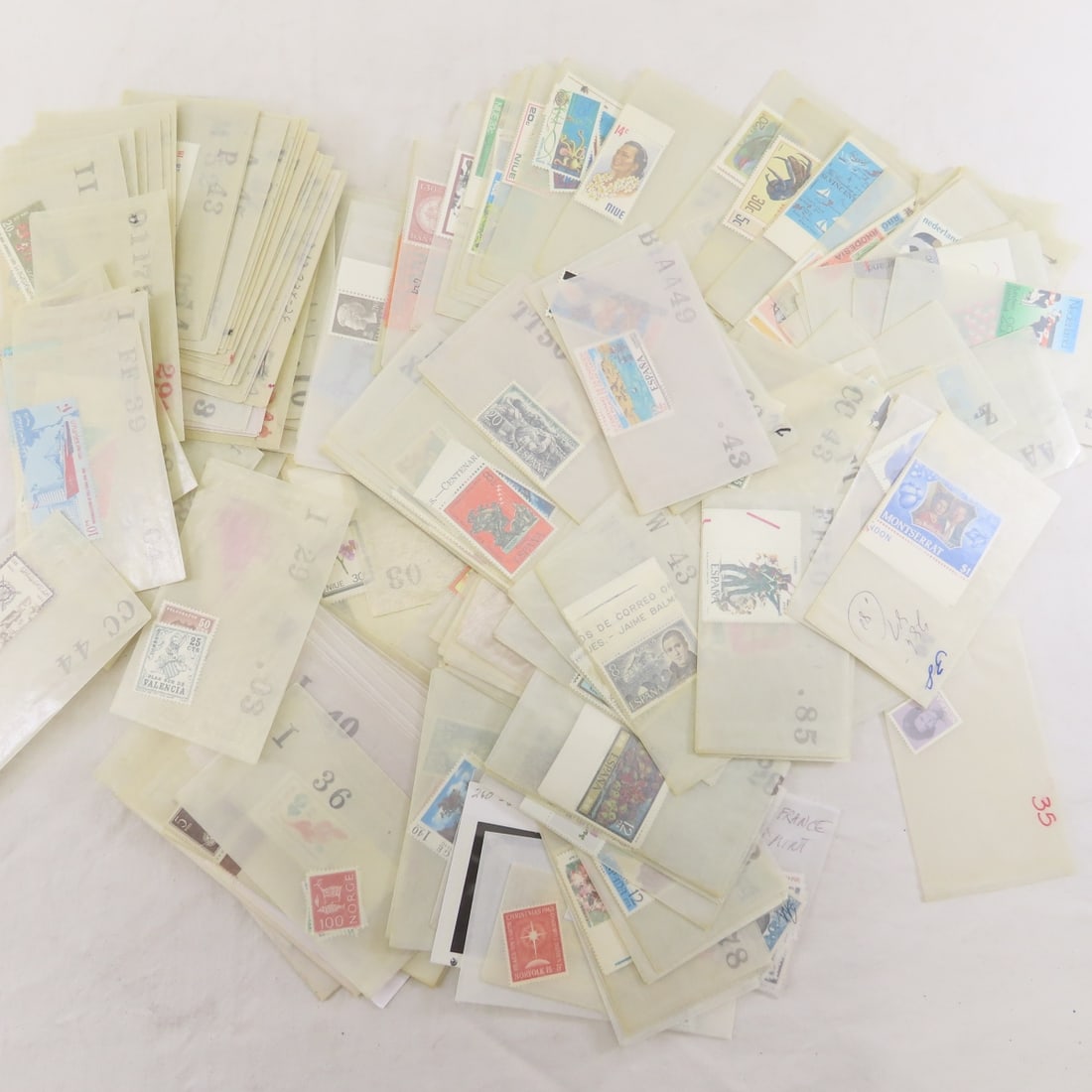 Collection of World Stamps in Glassine Envelopes - 3