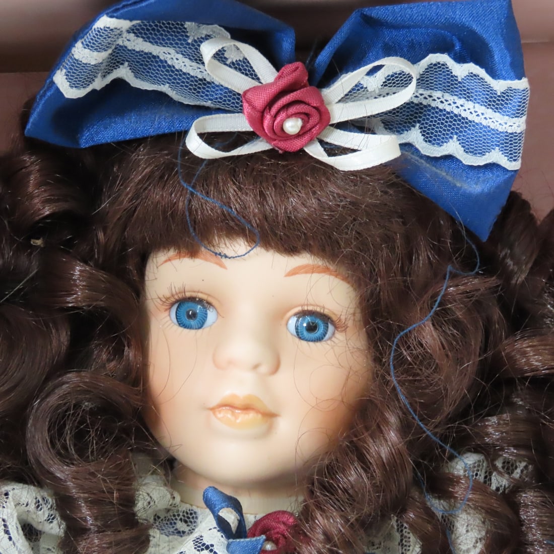 4 Vintage DanDee Porcelain LE Collector Dolls - 10