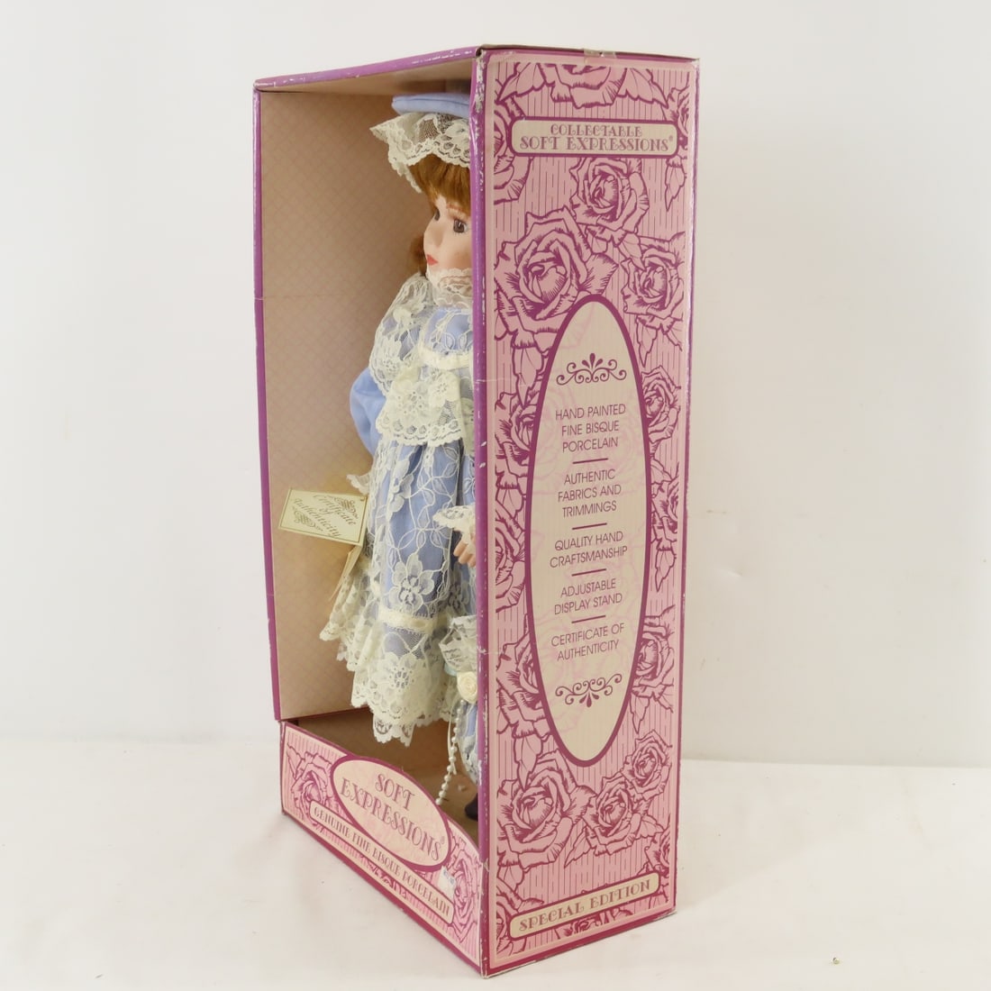 4 Vintage DanDee Porcelain LE Collector Dolls - 18