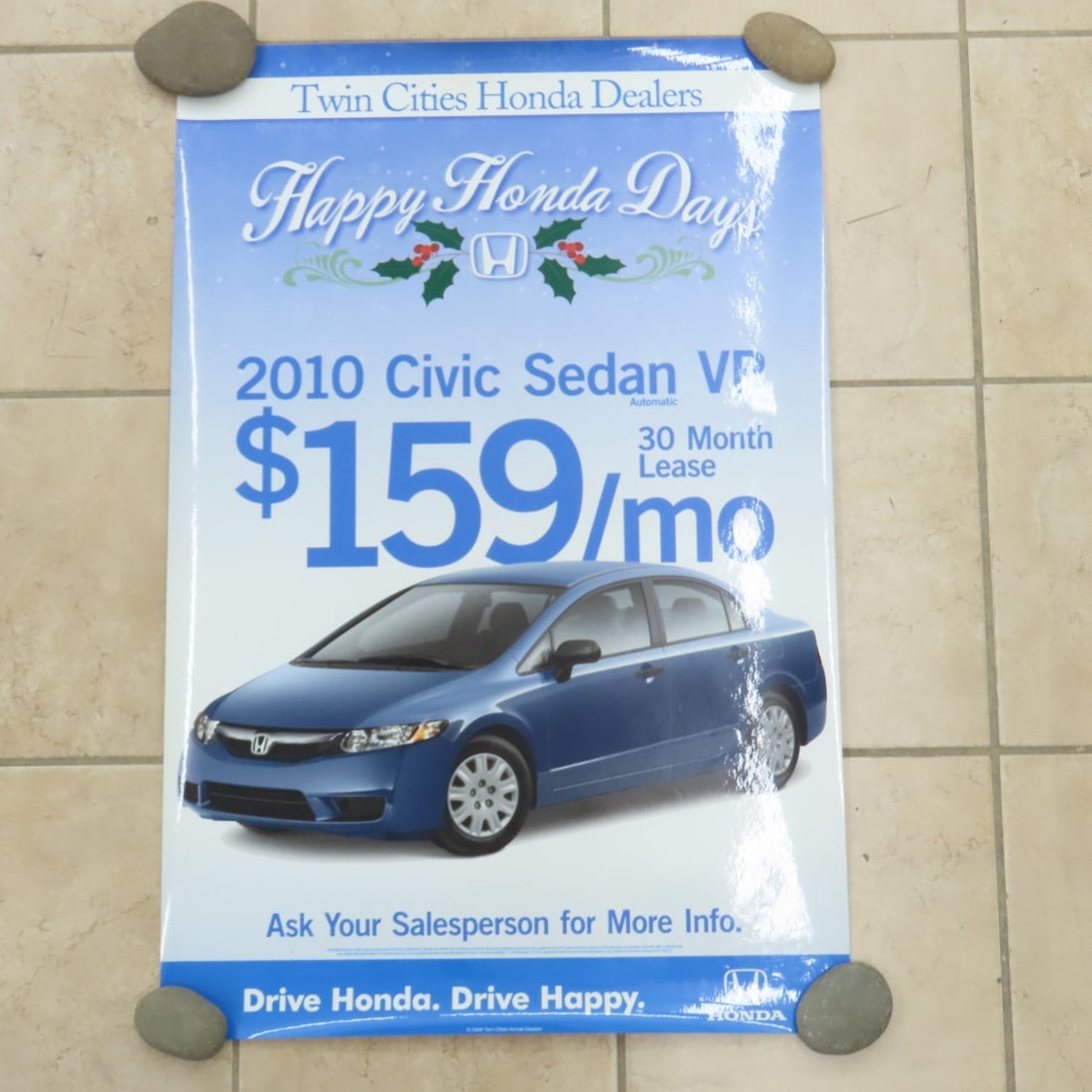 Happy Honda Days & Accord Dealer Posters - 8