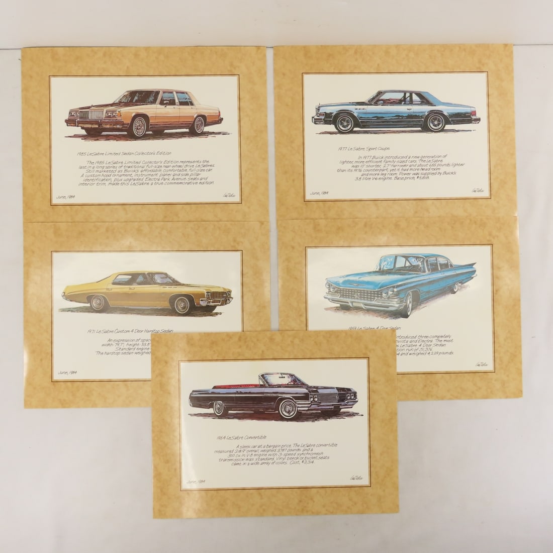 1985-1999 Pontiac & Buick Dealer Sales Books - 7