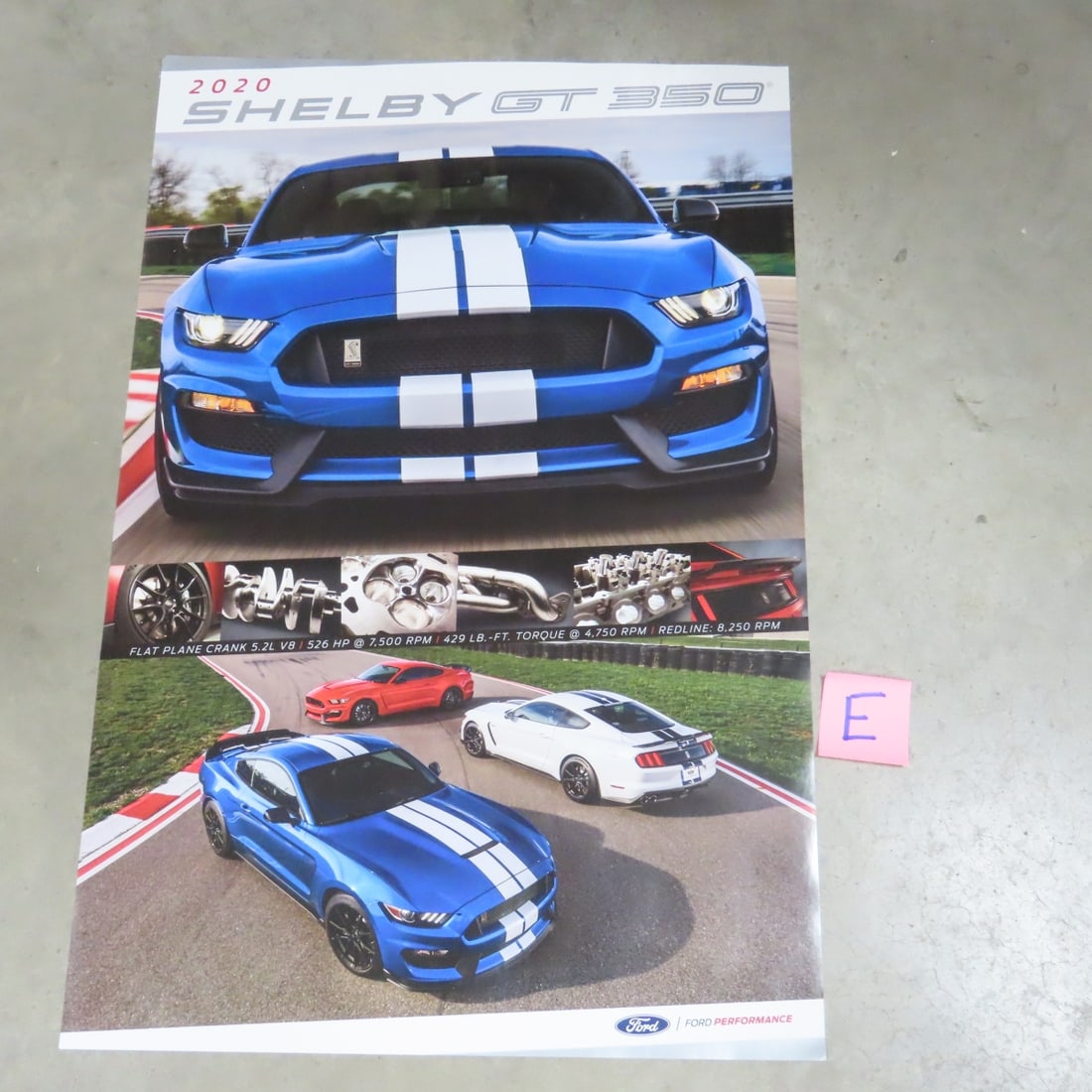 8 Different Shelby GT 350 Dealer Promo Posters - 17