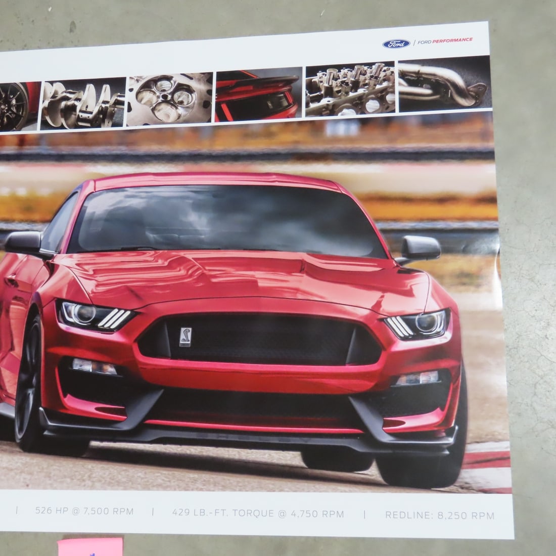 22 Ford Shelby GT 350 Promo Dealer Posters - 4