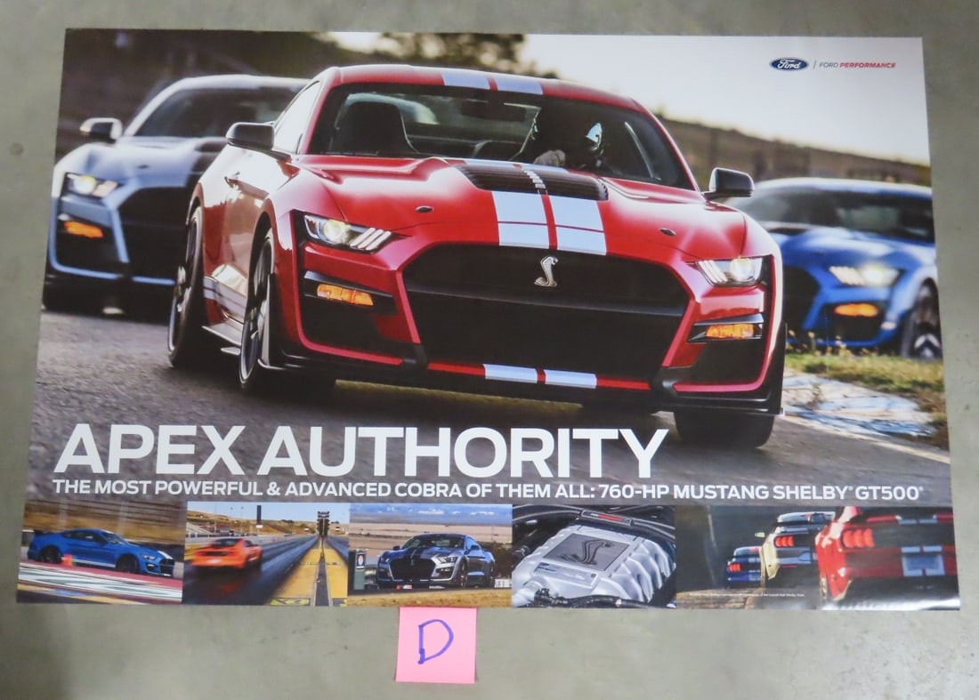 8 Different Shelby GT 350 Dealer Promo Posters - 14