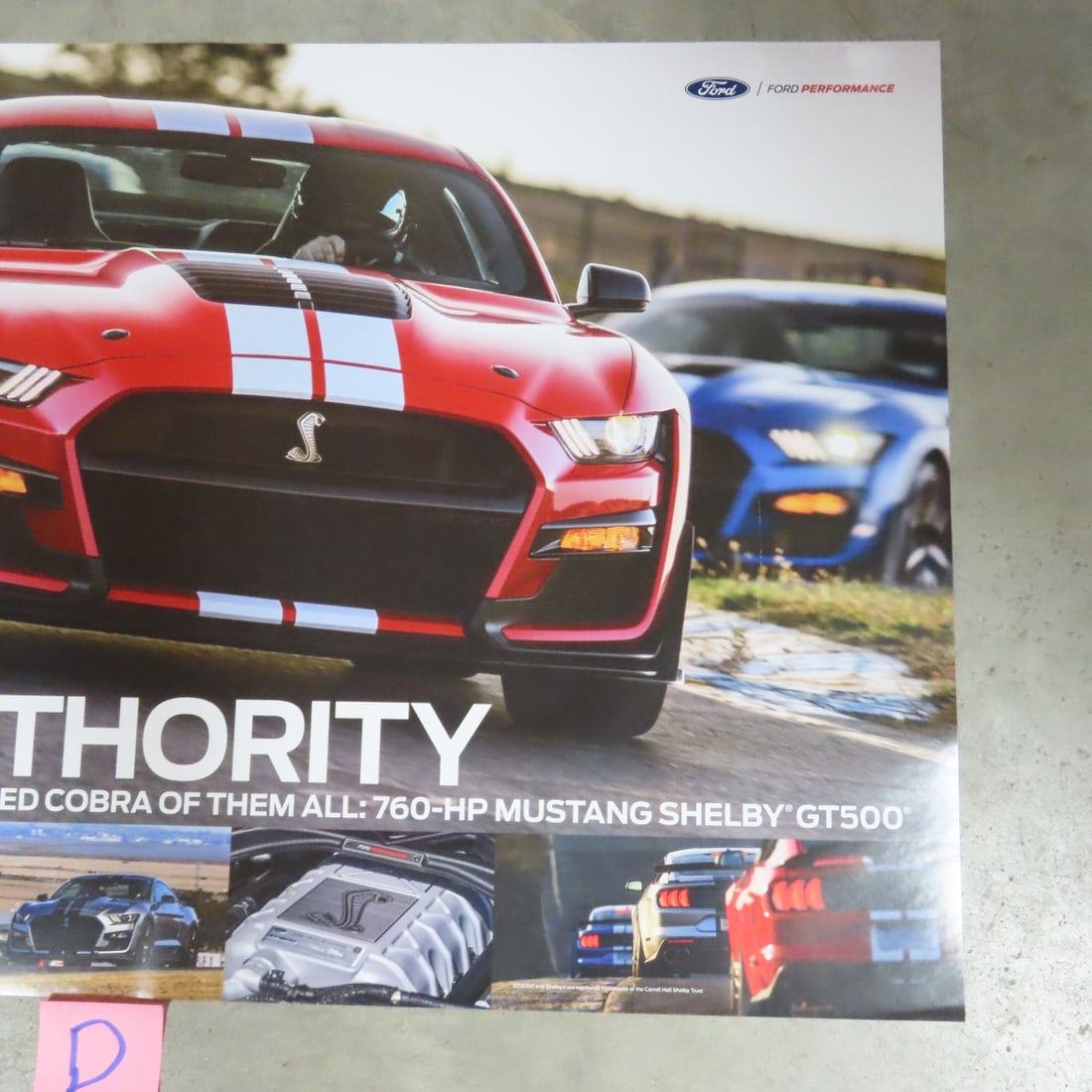 8 Different Shelby GT 350 Dealer Promo Posters - 16