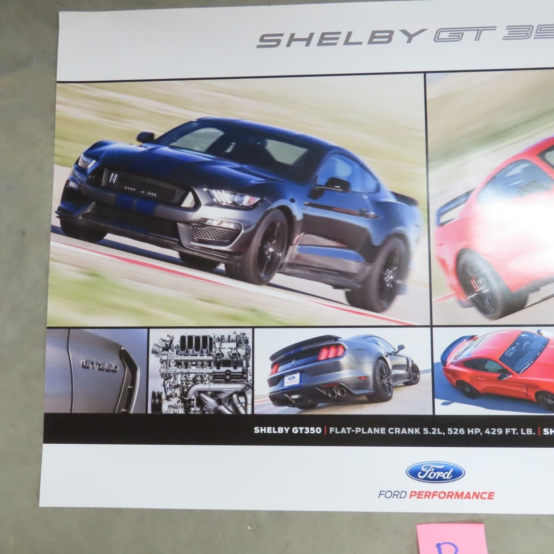 8 Different Shelby GT 350 Dealer Promo Posters - 5