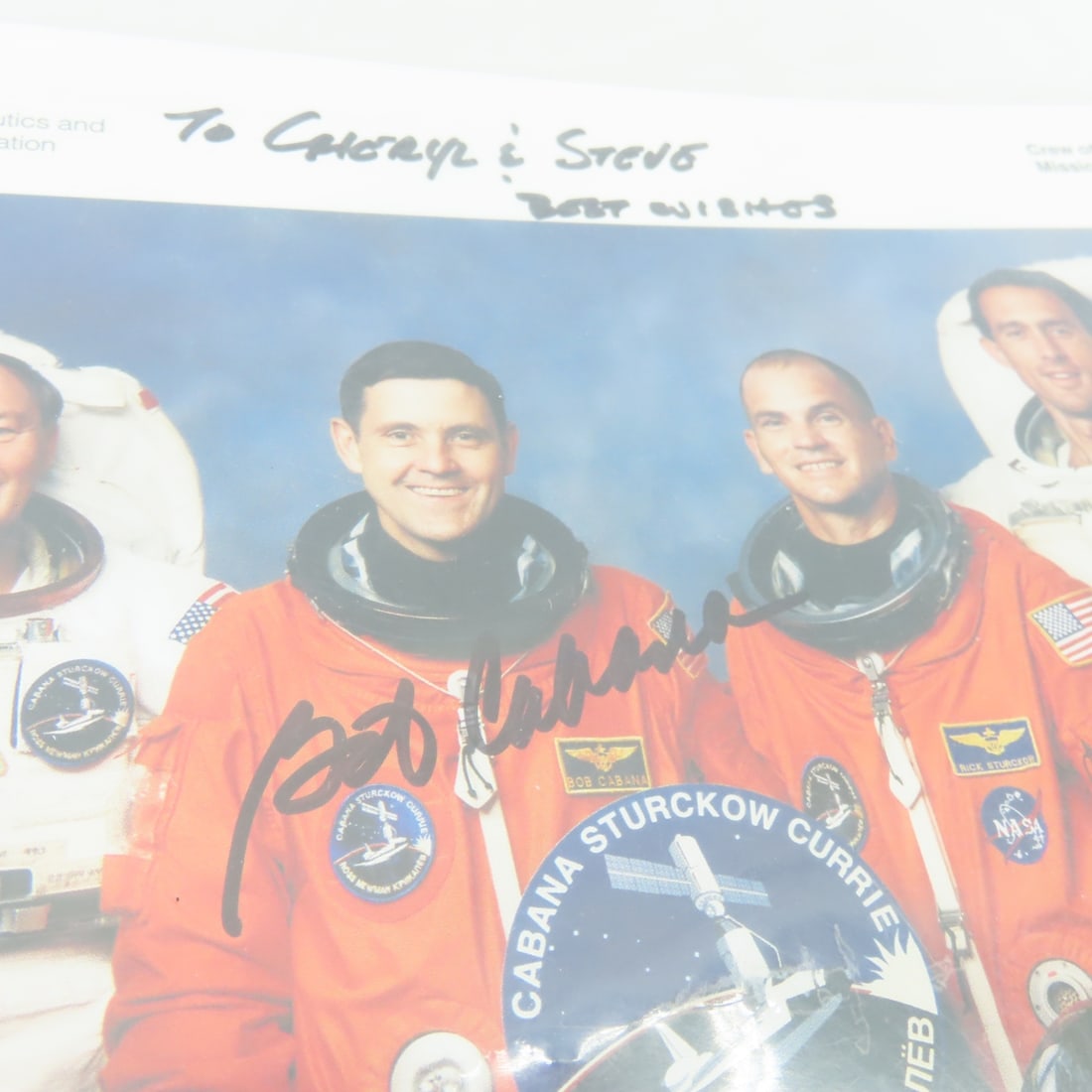 Signed NASA Astronaut Photos, Baseballs & More - 10