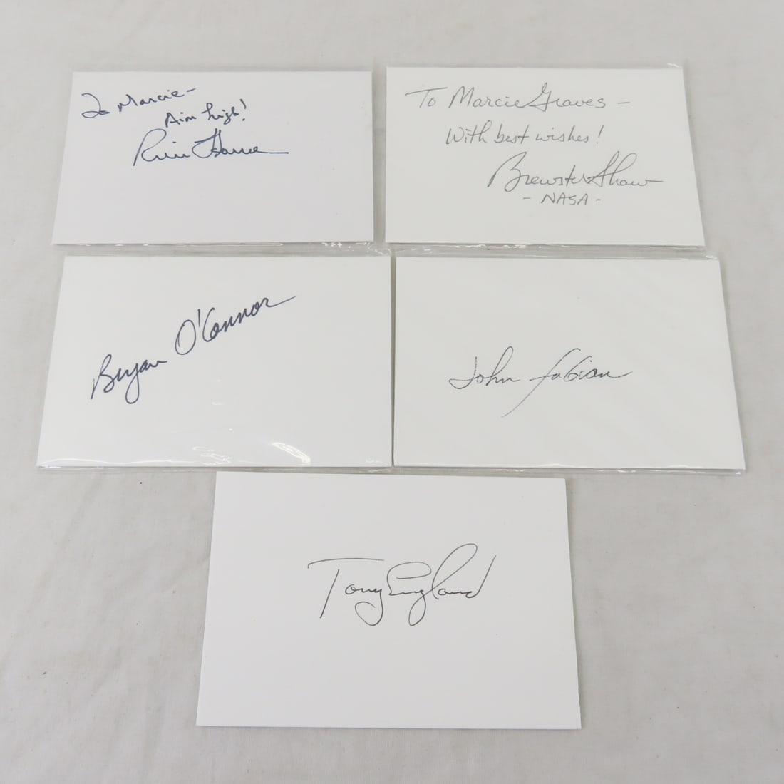 Signed NASA Astronaut Photos, Baseballs & More - 12