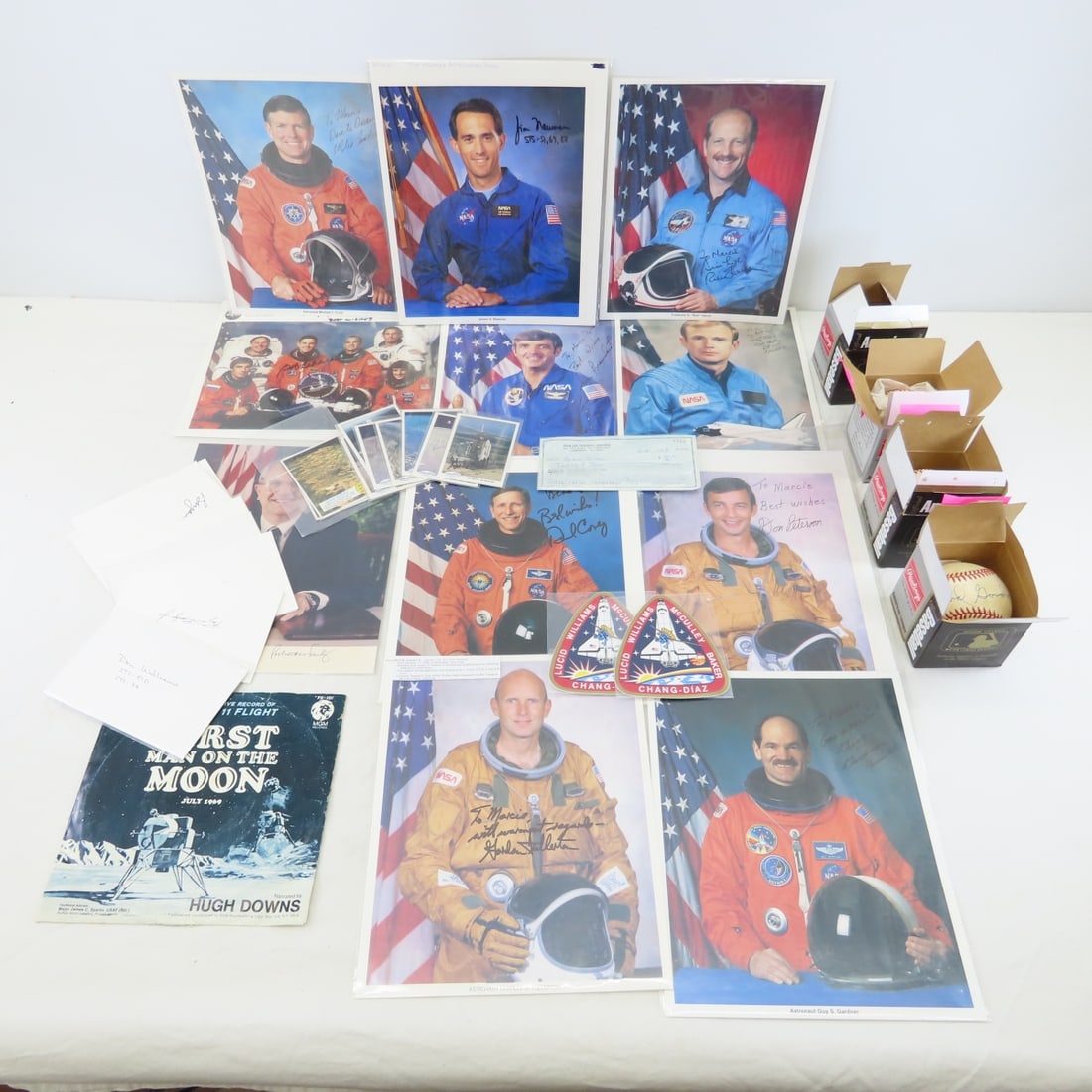 Signed NASA Astronaut Photos, Baseballs & More (1 of 20)