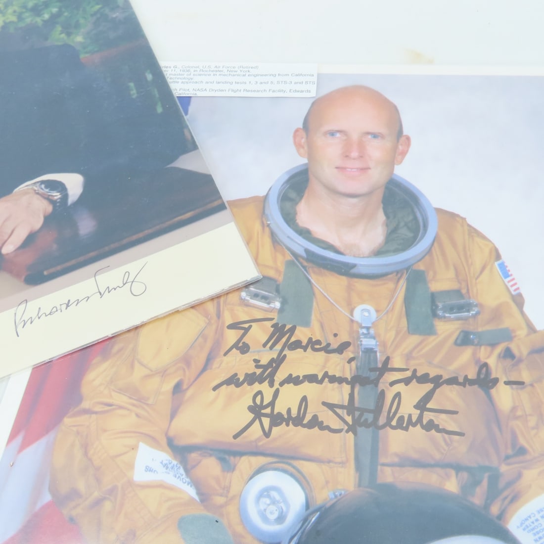 Signed NASA Astronaut Photos, Baseballs & More - 9