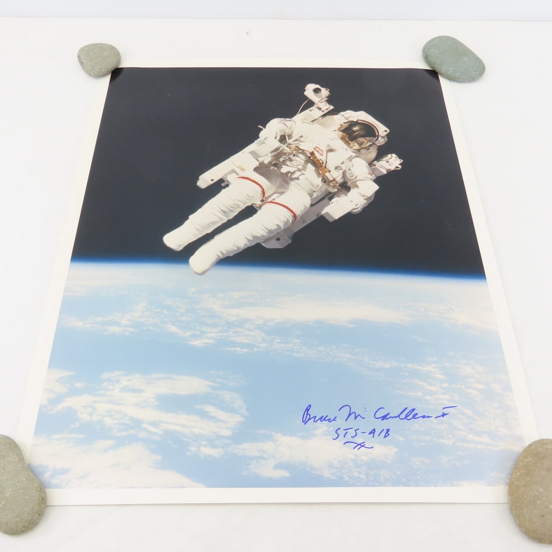 Bruce McCandless II Autographed 1984 EVA Photo (1 of 6)