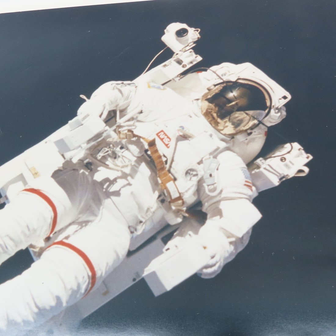 Bruce McCandless II Autographed 1984 EVA Photo - 3