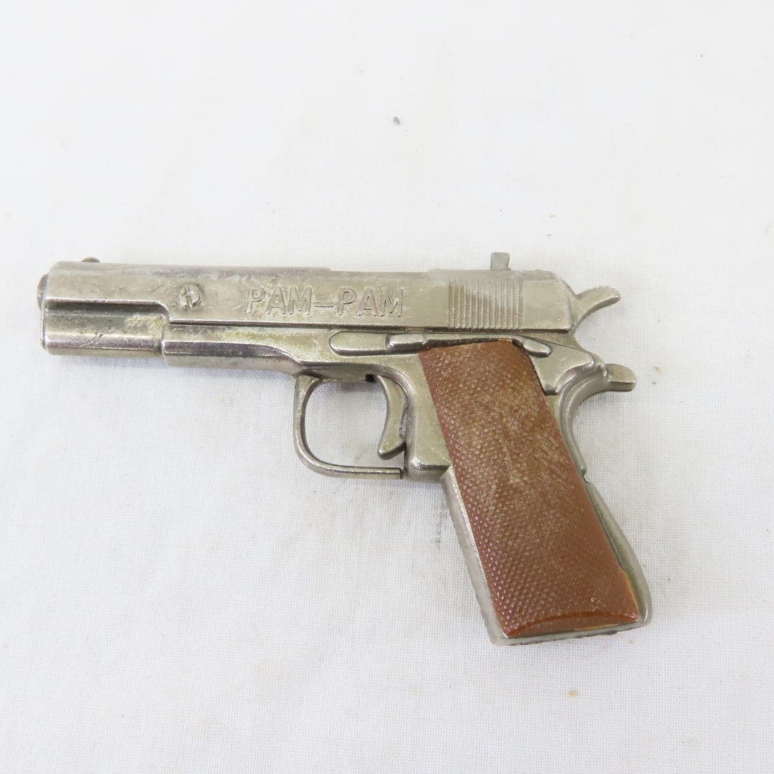 6 Vintage Cap Pistols & 1 Clicker Pistol - 13