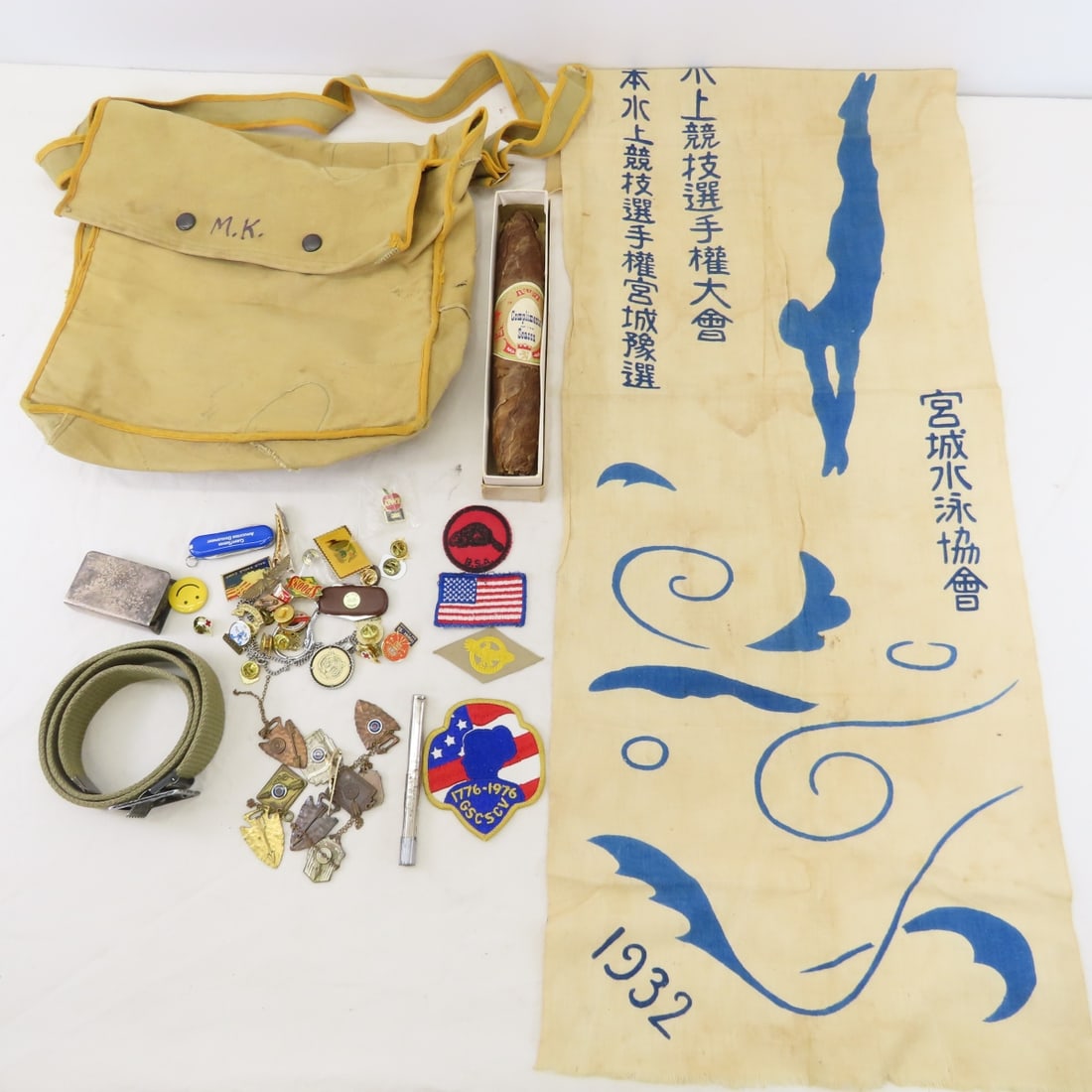 Advertising Items, Japanese Aquatic Banner & More (1 of 13)